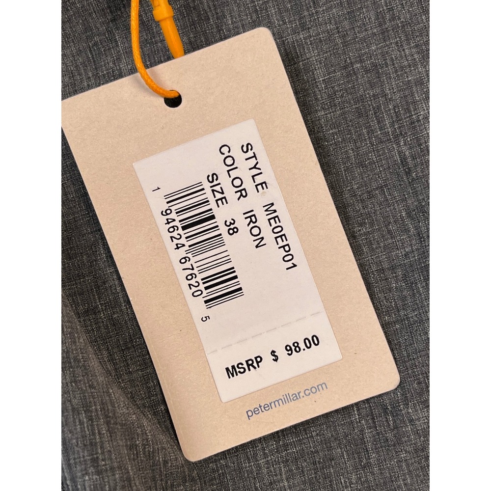 Peter Millar‎ Crown Sport Short L Performance Stretch Golfcore Iron Gray ME0EP01